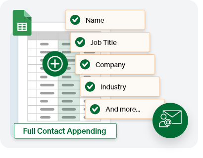 Full Contacts Append